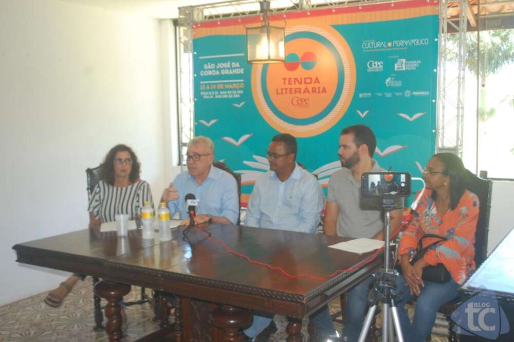 São José recebe Tenda Literária Cepe estimulando o diálogo entre a cultura local