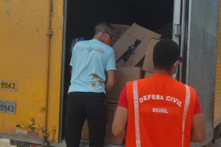 Cesta básica substitui a tradicional entrega de peixes na semana santa