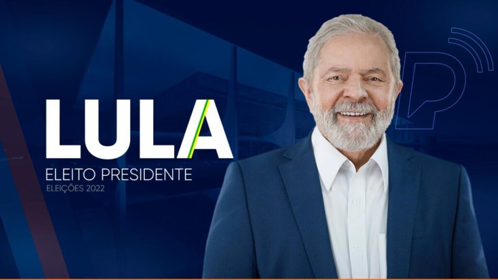 LULA É ELEITO PRESIDENTE PELA 3ª VEZ